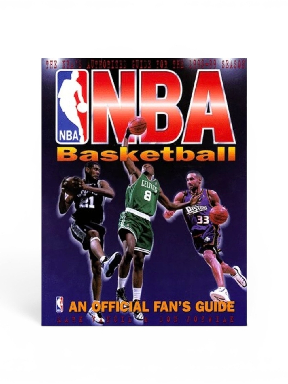NBA Basketball Official Fan's Guide Hard Cover First Edition First Printing